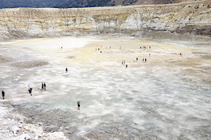 Stefanos Volcano Crater