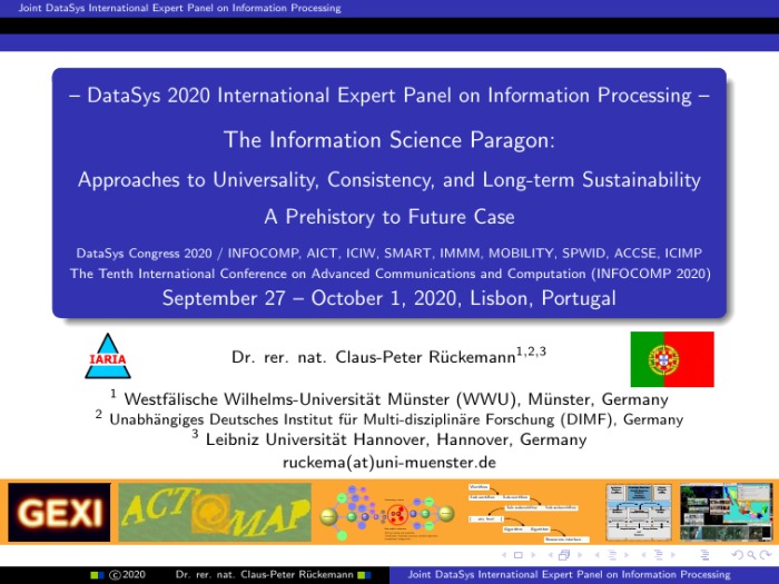 International Panel Titlepage